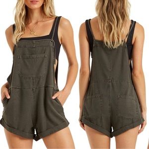 Billabong “Wild Pursuit” overall shorts